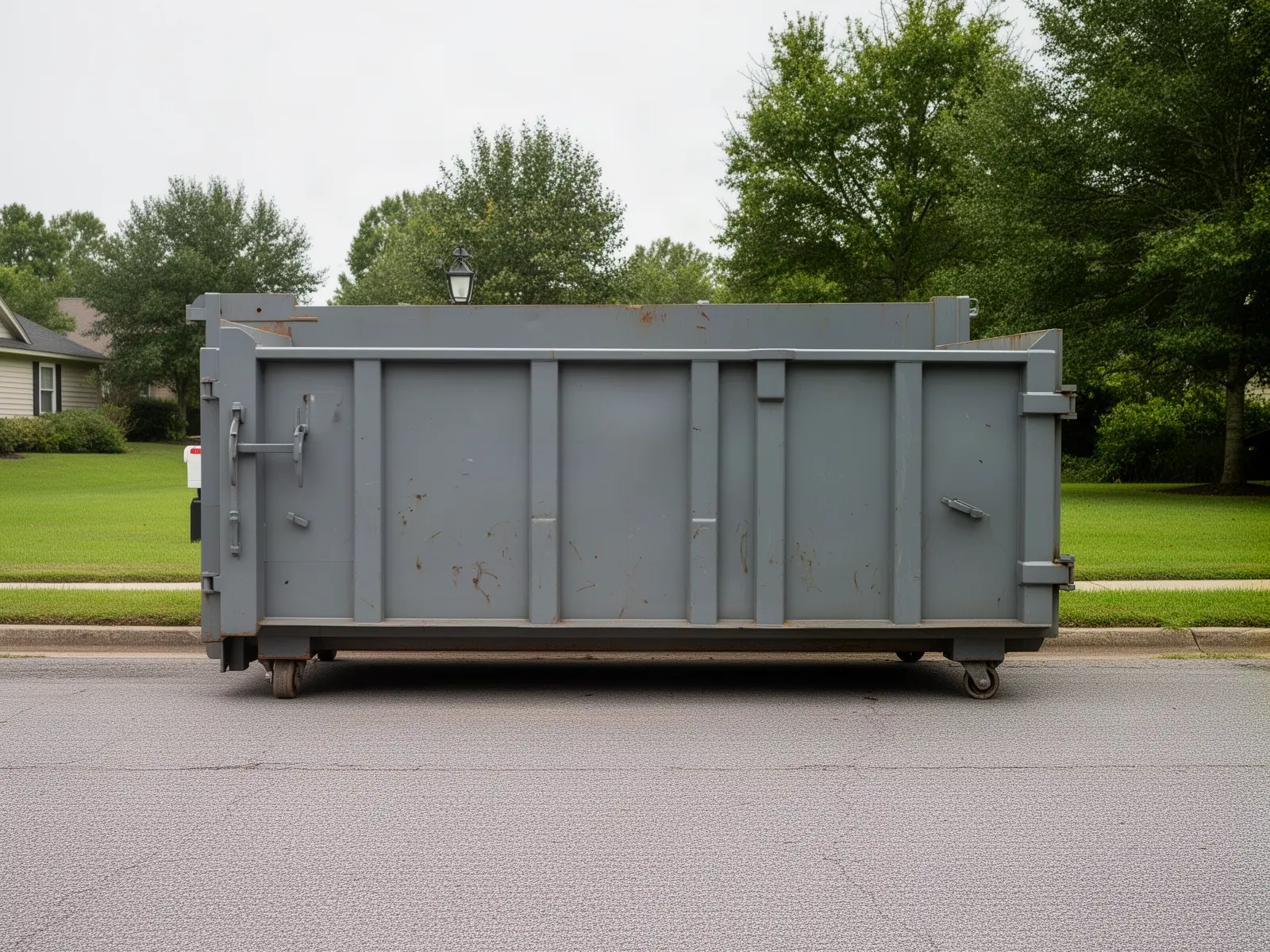Roll-off dumpster from Birmingham Hard Hat Dumpster Rental in Birmingham, AL